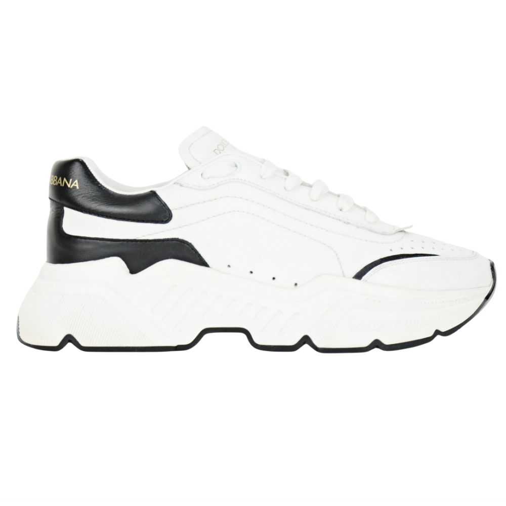 Dolce & Gabbana Daymaster | White & Black | Size 6.5