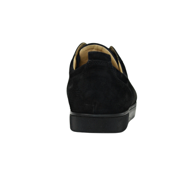 CHRISTIAN LOUBOUTIN LOUIS JUNIOR SPIKE | BLACK SUEDE | SIZE 10.5