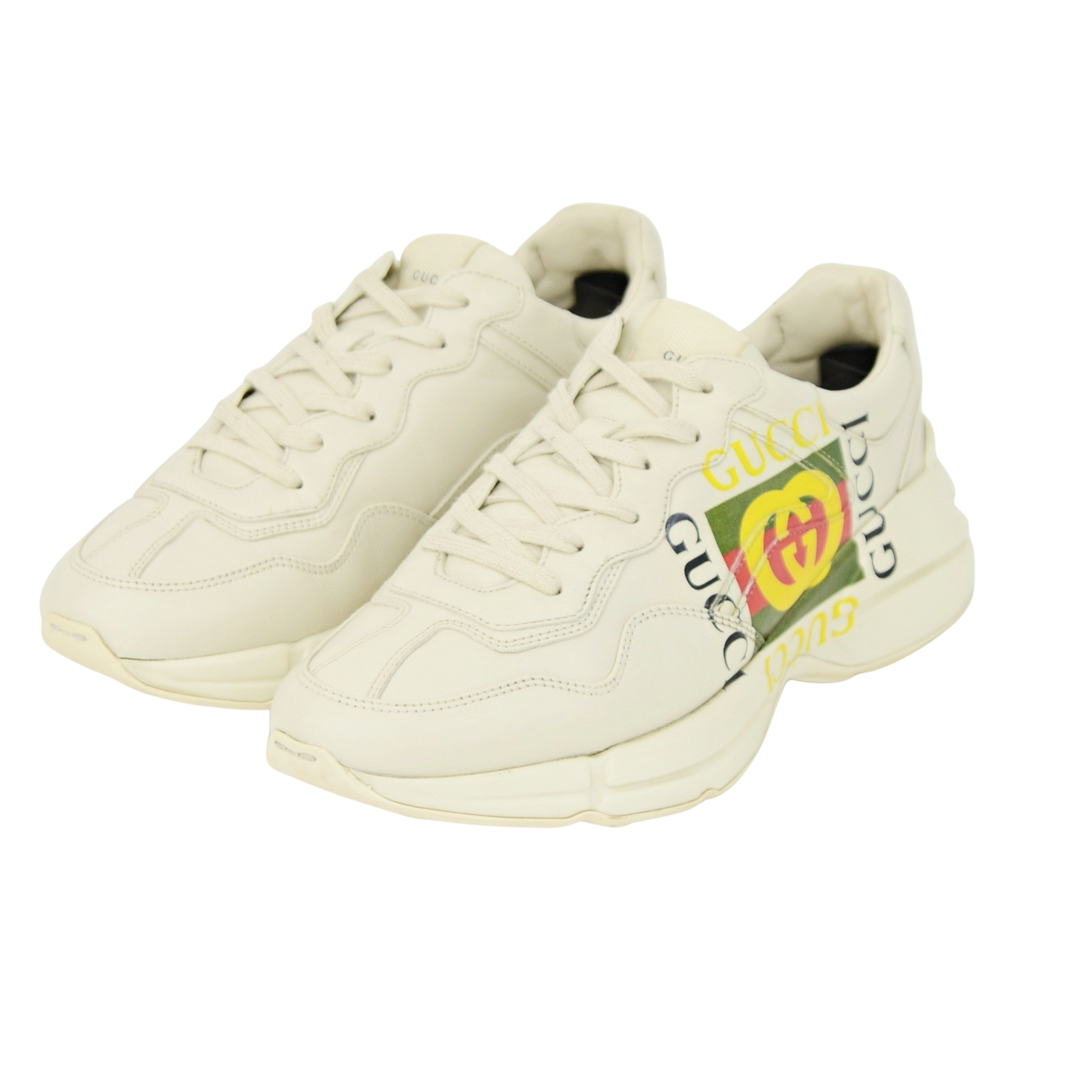 Gucci Ace Rhyton | Ivory | Size 8