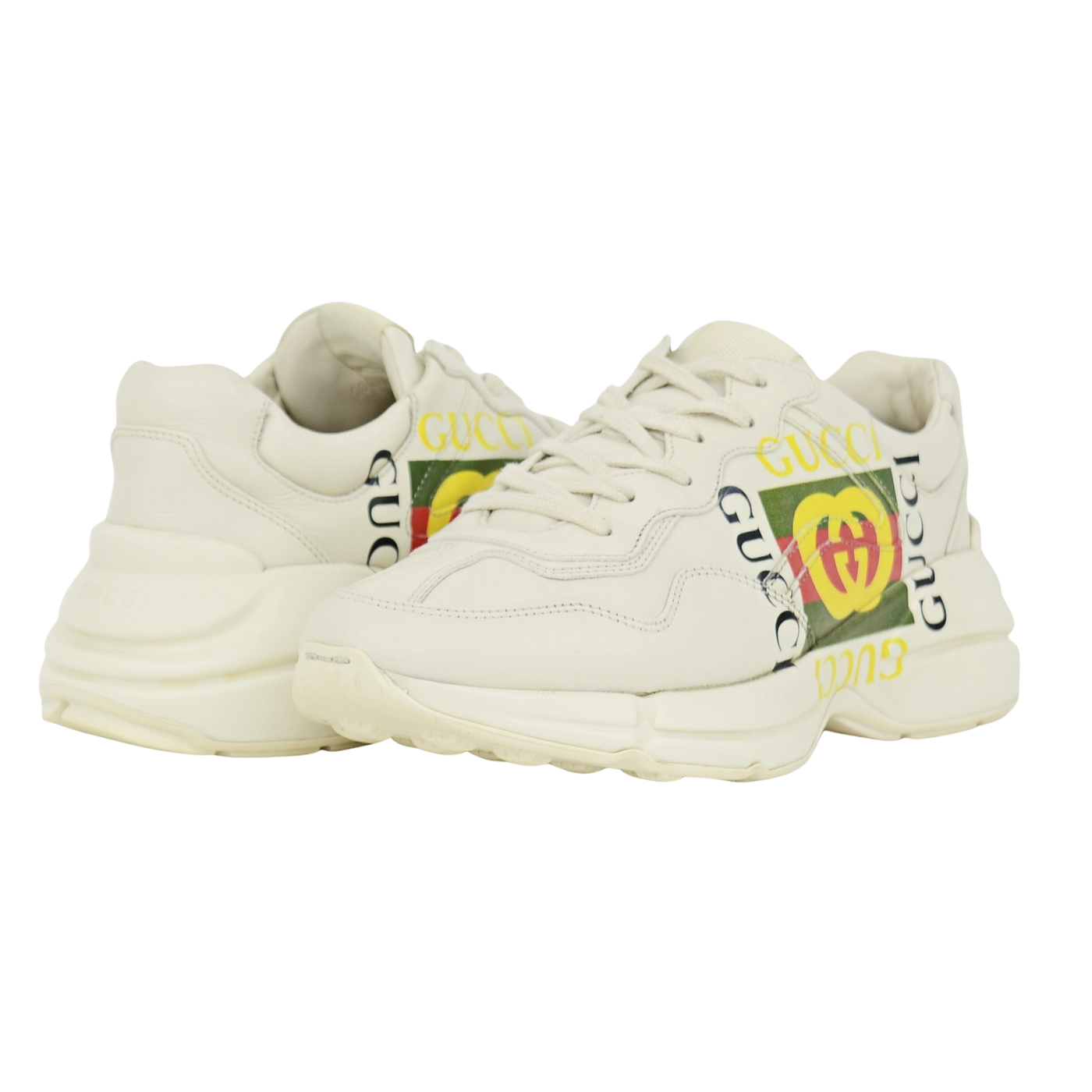 Gucci Ace Rhyton | Ivory | Size 8