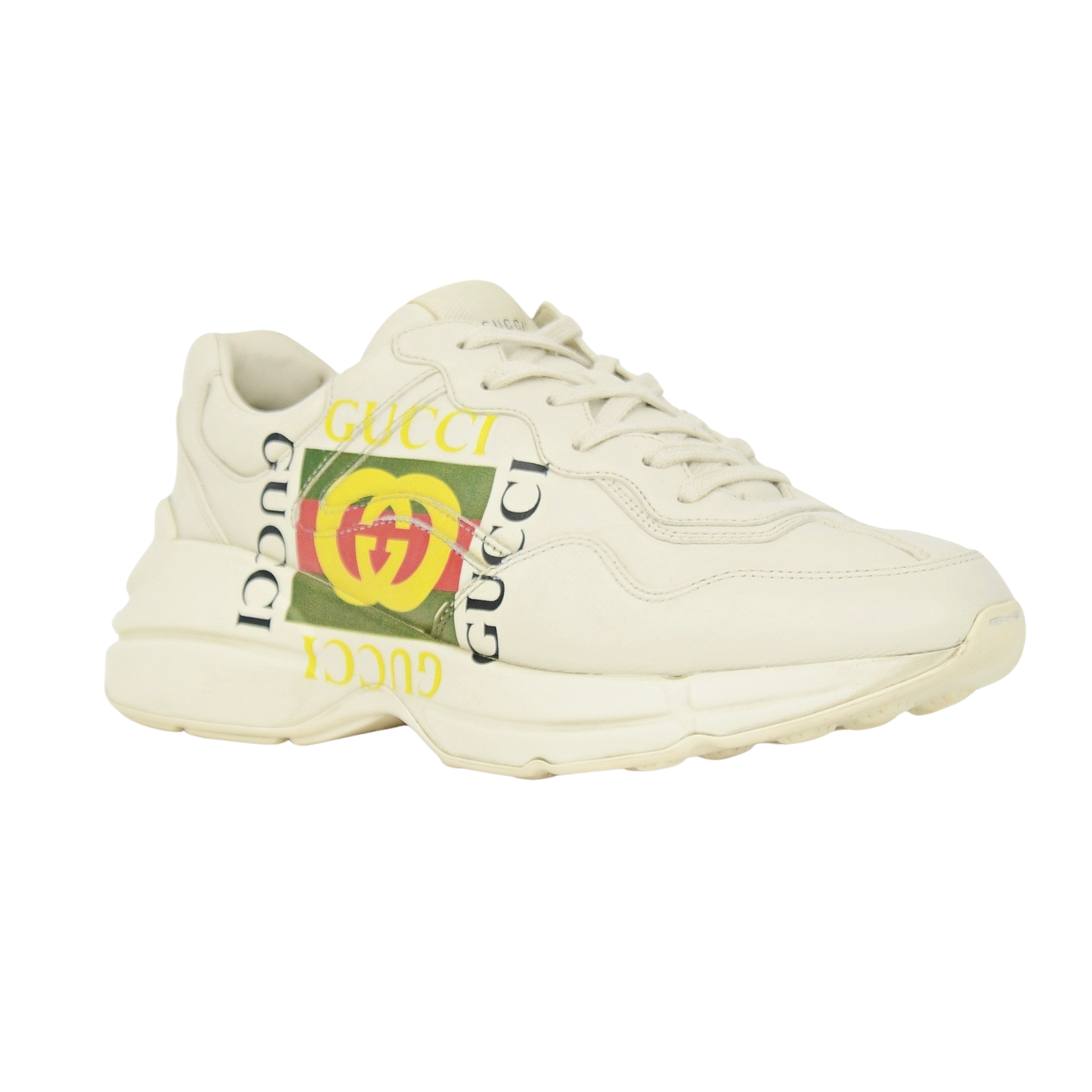 Gucci Ace Rhyton | Ivory | Size 8