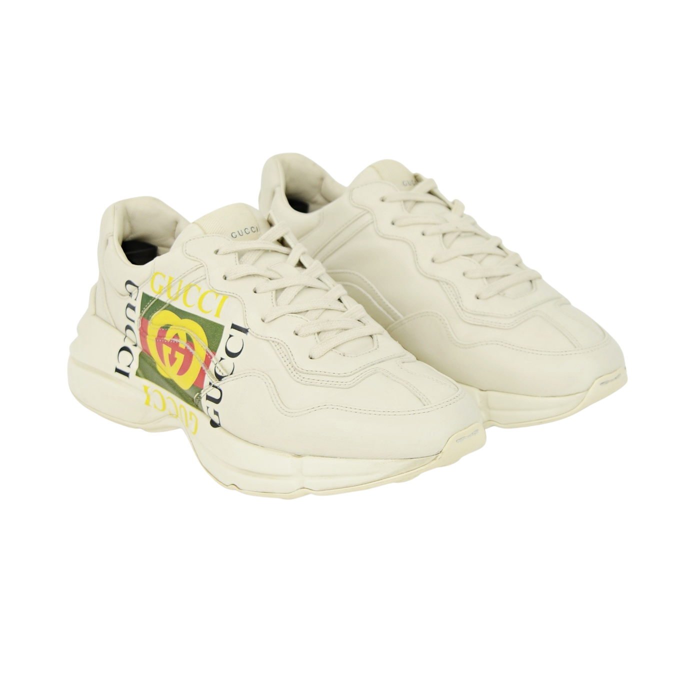Gucci Ace Rhyton | Ivory | Size 8