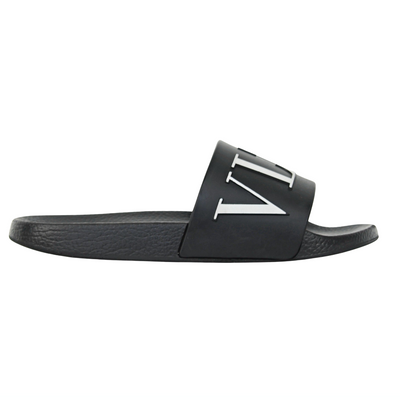 Valentino VLTN Sliders | BLACK | SIZE 7