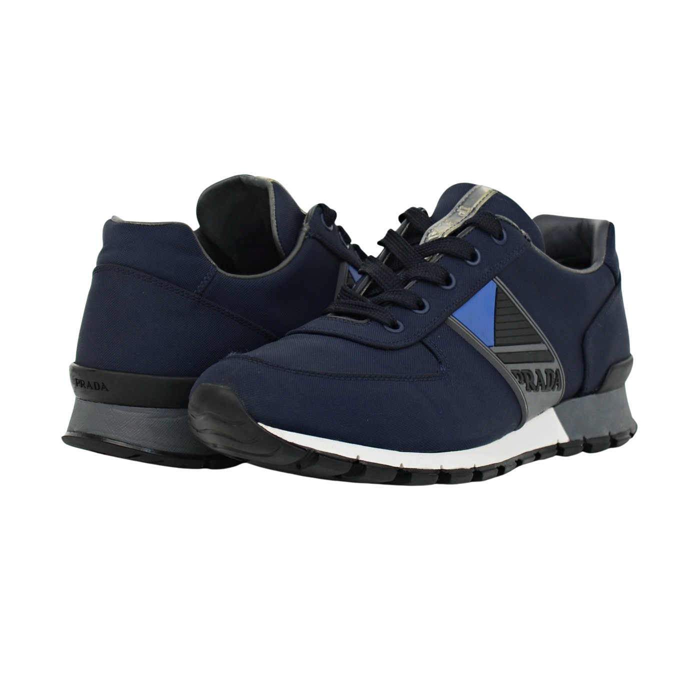 Prada Match Race | Navy | Size 8