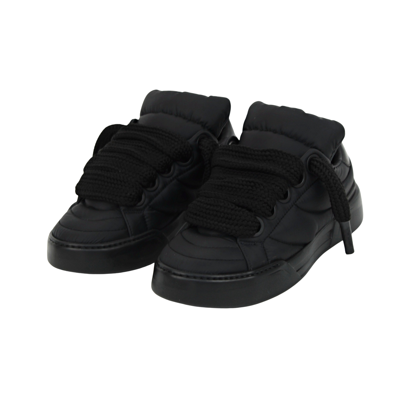 Dolce & Gabbana Padded New Roma | Black | Size 9