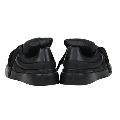 Dolce & Gabbana Padded New Roma | Black | Size 9