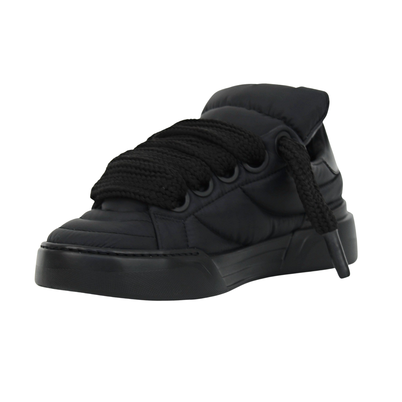Dolce & Gabbana Padded New Roma | Black | Size 9
