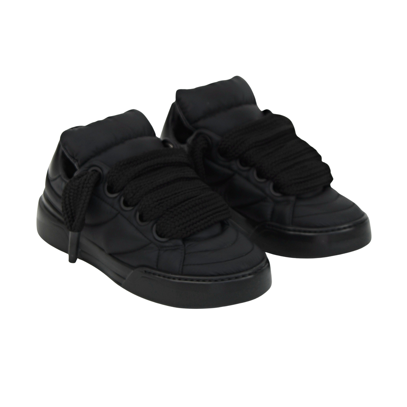 Dolce & Gabbana Padded New Roma | Black | Size 9