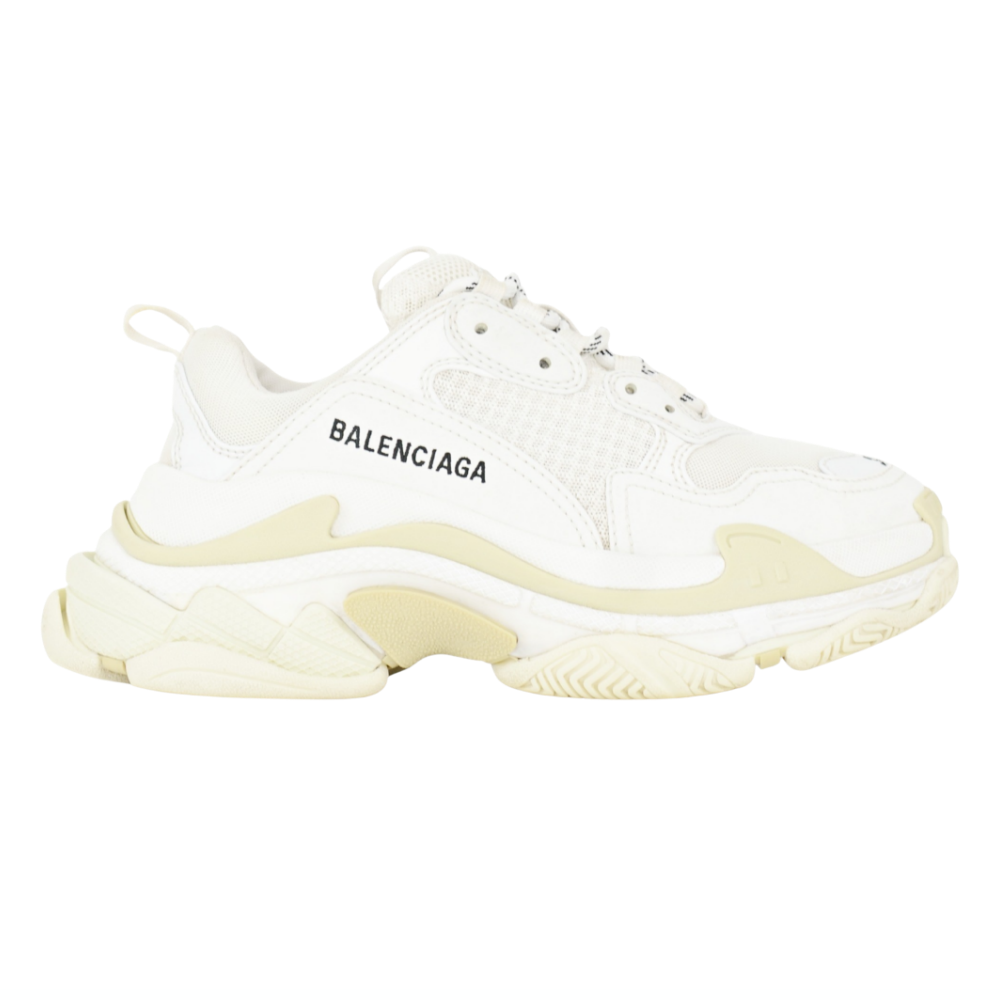 Womens Balenciaga Triple S | White | Size 4