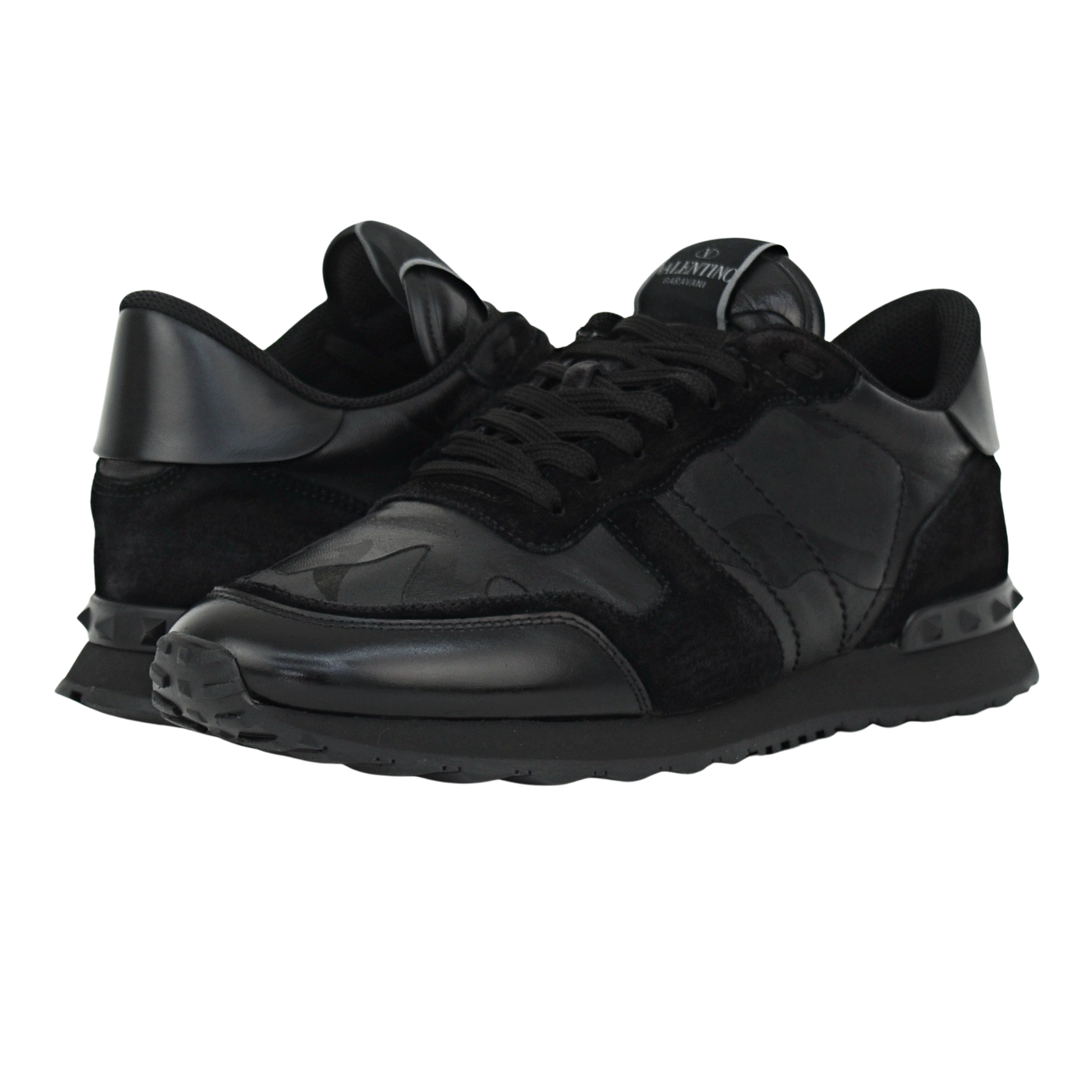 Valentino Rock Runner | Black | Size 9.5