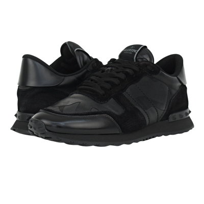 Valentino Rock Runner | Black | Size 9.5