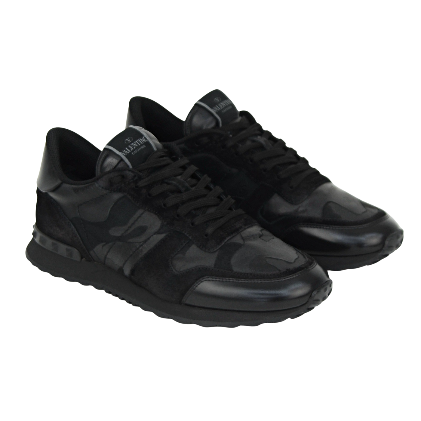 Valentino Rock Runner | Black | Size 9.5