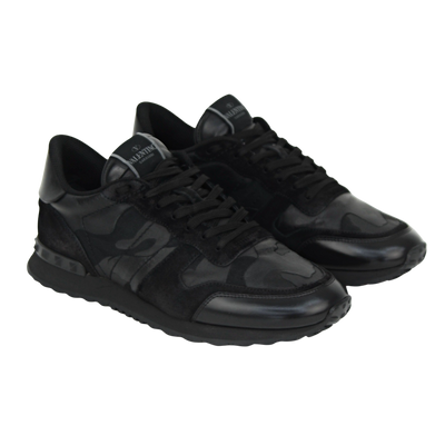 Valentino Rock Runner | Black | Size 9.5