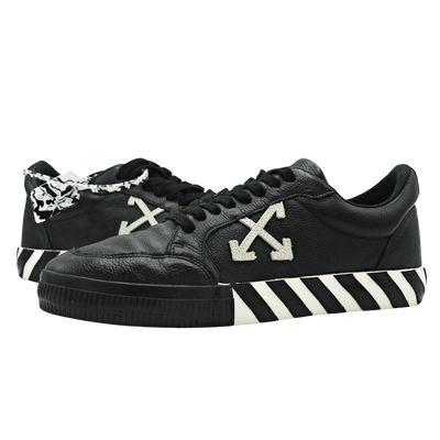 Off-White Vulcanised Leather | Black & White | Size 10