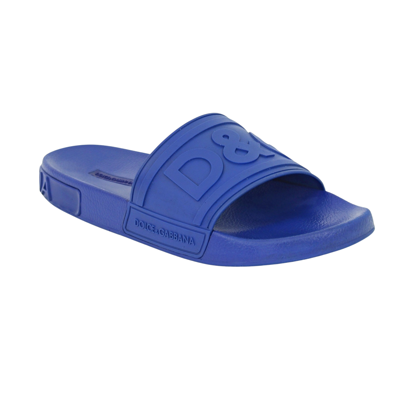 Dolce & Gabbana Logo Sliders | BLUE | SIZE 9