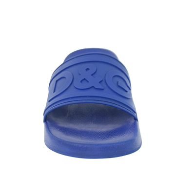 Dolce & Gabbana Logo Sliders | BLUE | SIZE 9