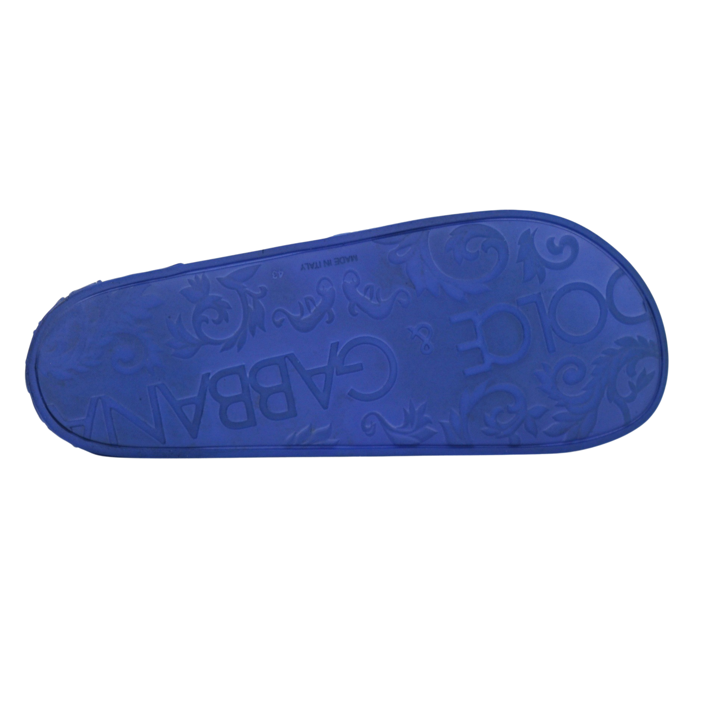 Dolce & Gabbana Logo Sliders | BLUE | SIZE 9