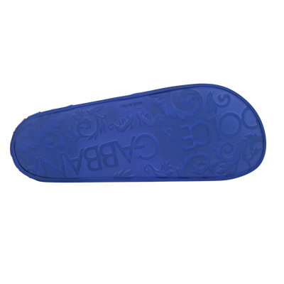 Dolce & Gabbana Logo Sliders | BLUE | SIZE 9