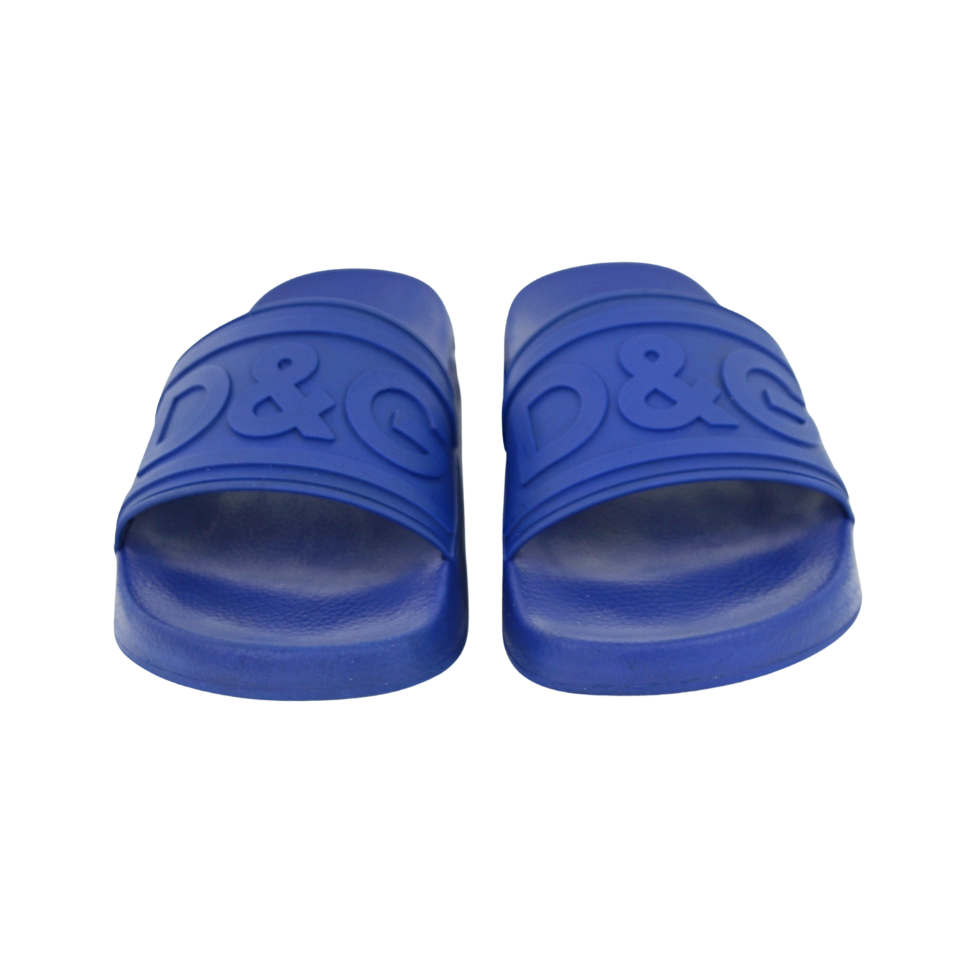 Dolce & Gabbana Logo Sliders | BLUE | SIZE 9