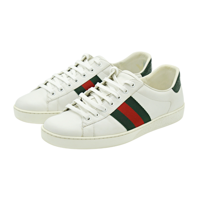 Gucci Ace Embroidered Sneaker | White | Size 8