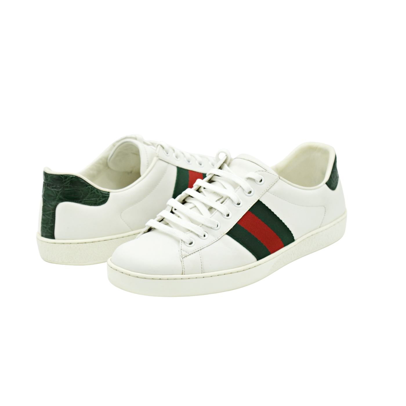 Gucci Ace Embroidered Sneaker | White | Size 8