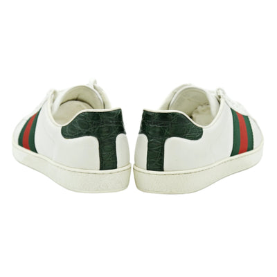 Gucci Ace Embroidered Sneaker | White | Size 8