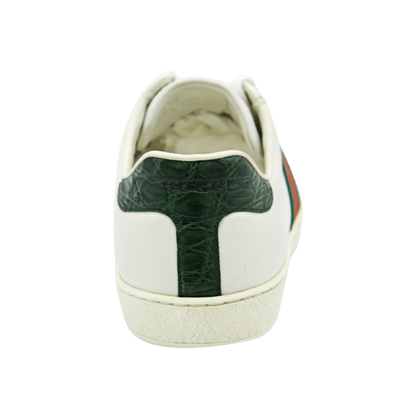 Gucci Ace Embroidered Sneaker | White | Size 8