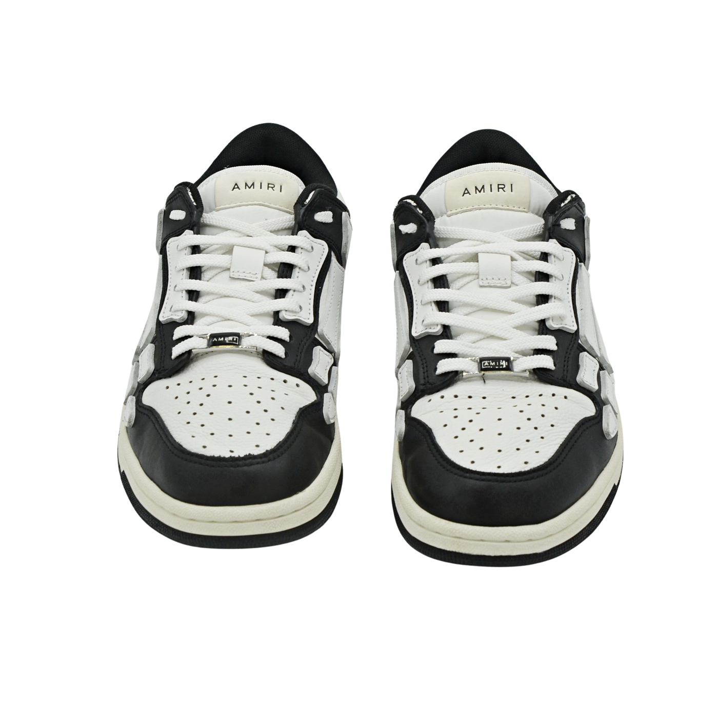 Amiri Skel Low Top | Black & White | Size 8