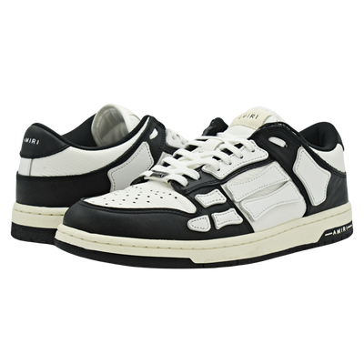 Amiri Skel Low Top | Black & White | Size 8