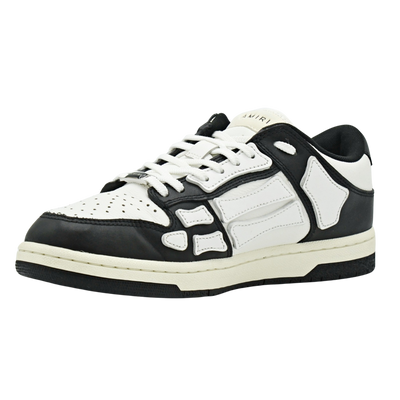 Amiri Skel Low Top | Black & White | Size 8