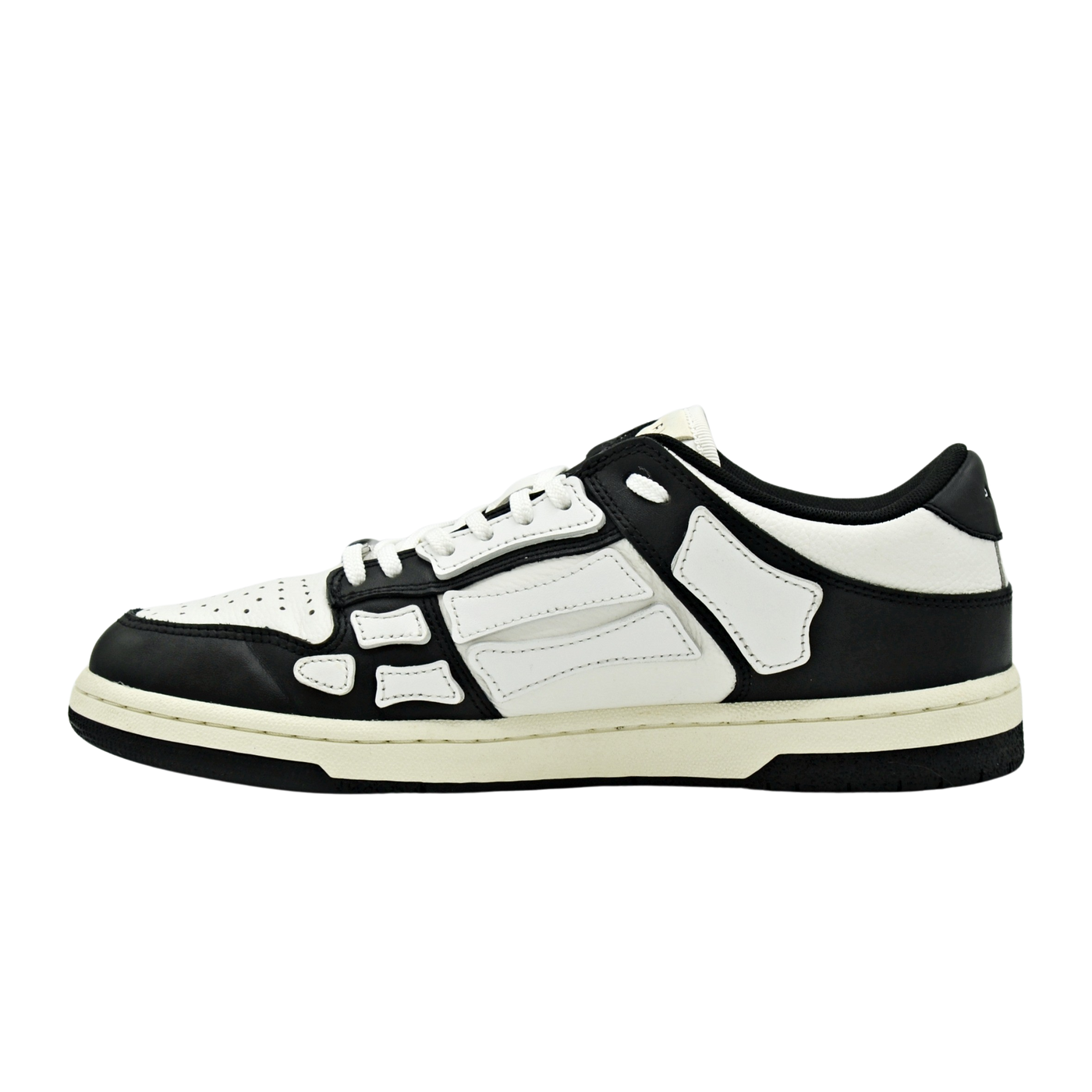 Amiri Skel Low Top | Black & White | Size 8