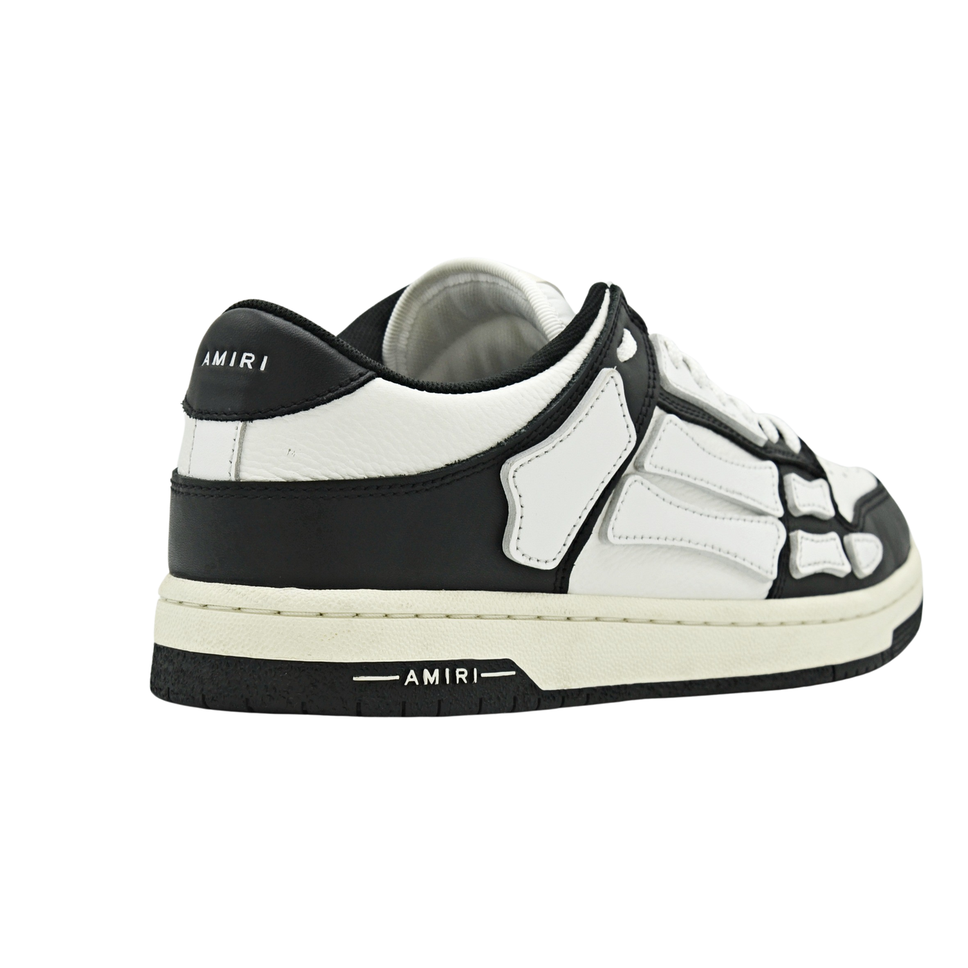 Amiri Skel Low Top | Black & White | Size 8