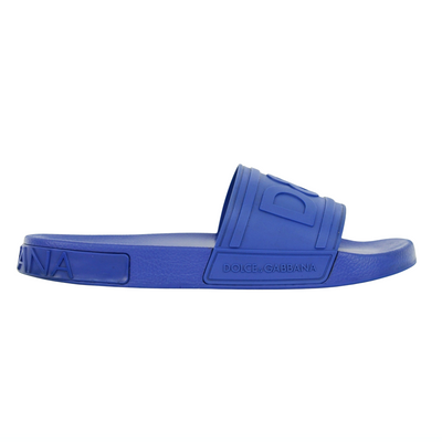 Dolce & Gabbana Logo Sliders | BLUE | SIZE 9