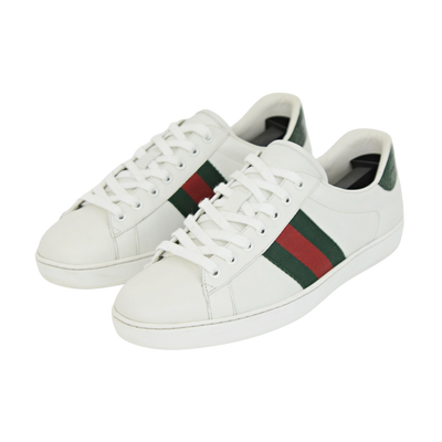 Gucci Ace Embroidered Sneaker | White | Size 7.5