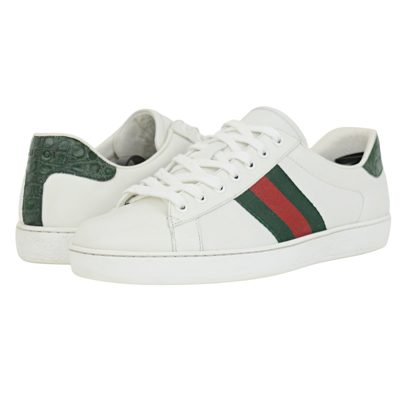 Gucci Ace Embroidered Sneaker | White | Size 7.5