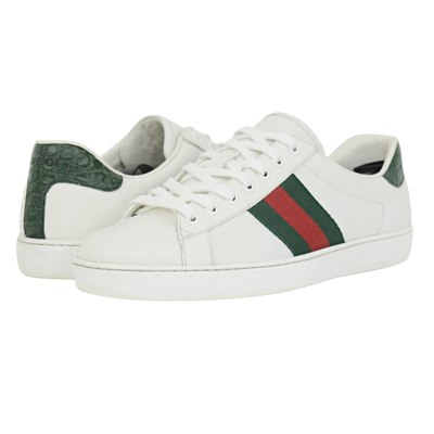 Gucci Ace Embroidered Sneaker | White | Size 7.5