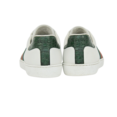 Gucci Ace Embroidered Sneaker | White | Size 7.5