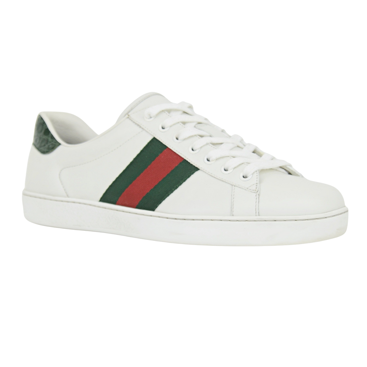 Gucci Ace Embroidered Sneaker | White | Size 7.5