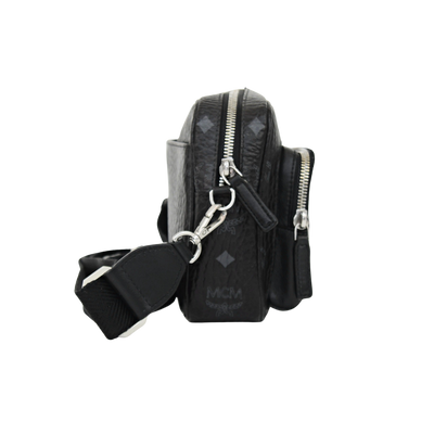 MCM Klassik Cross Body Bag | Black