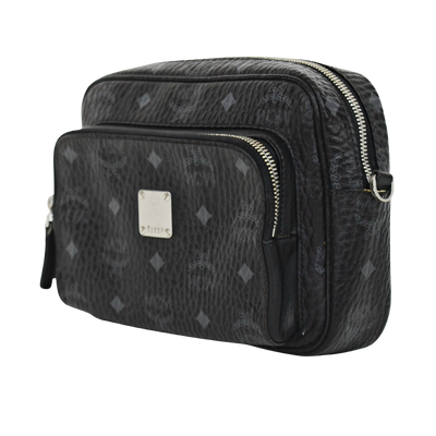 MCM Klassik Cross Body Bag | Black