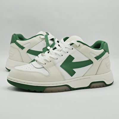 Off-White Out Of Office | White & Green | Size 6