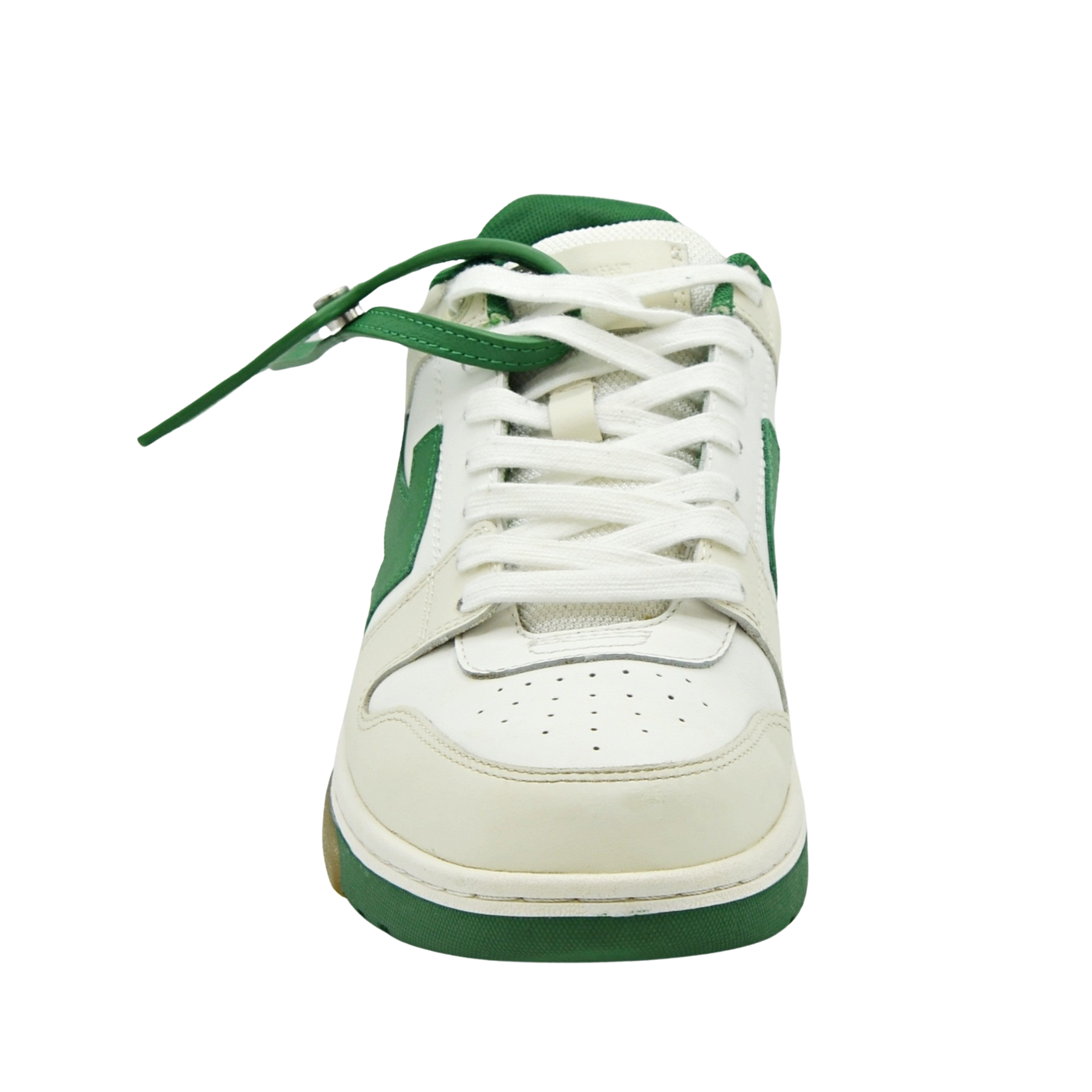 Off-White Out Of Office | White & Green | Size 6