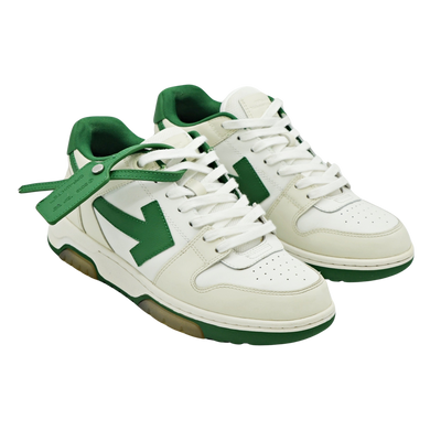 Off-White Out Of Office | White & Green | Size 6