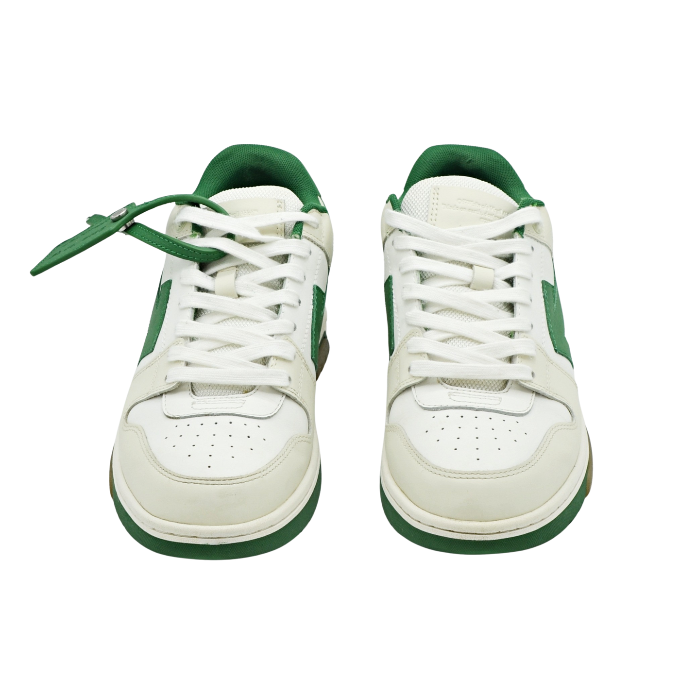 Off-White Out Of Office | White & Green | Size 6