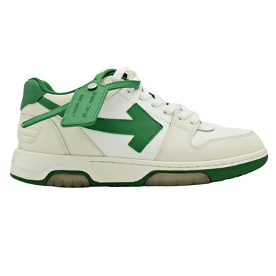 Off-White Out Of Office | White & Green | Size 6