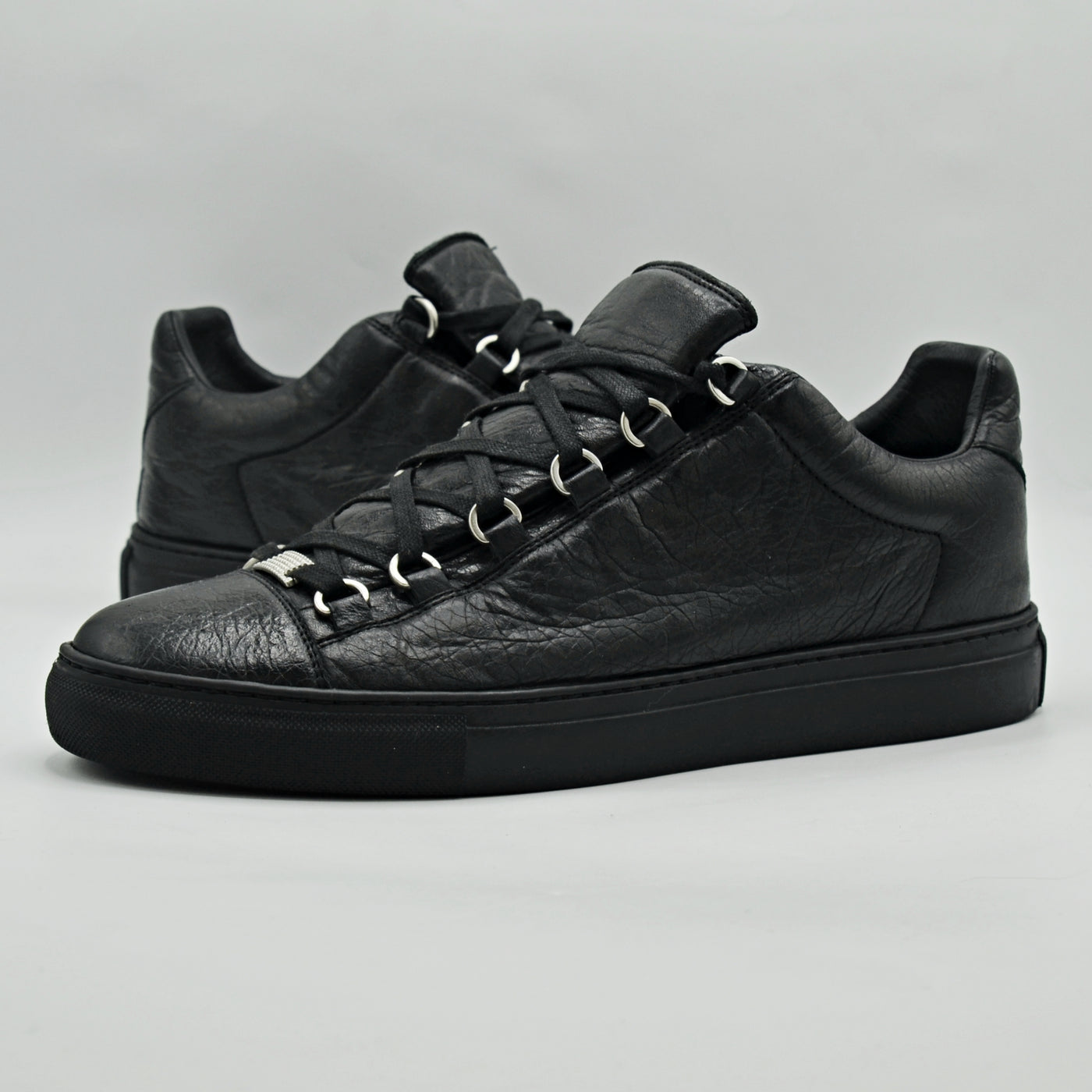 Balenciaga Arena Low Black Size 7 Lusso Usato