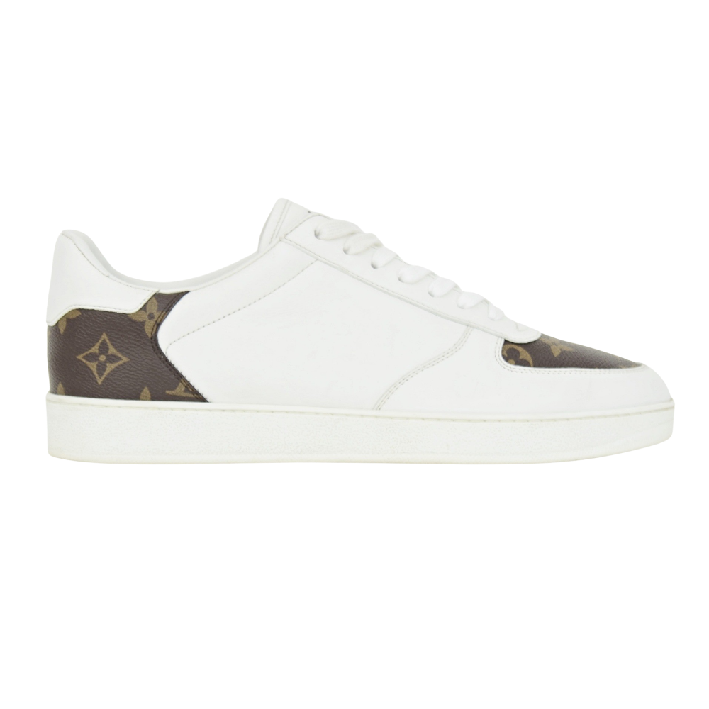 LOUIS VUITTON RIVOLI | WHITE & BROWN | SIZE 7