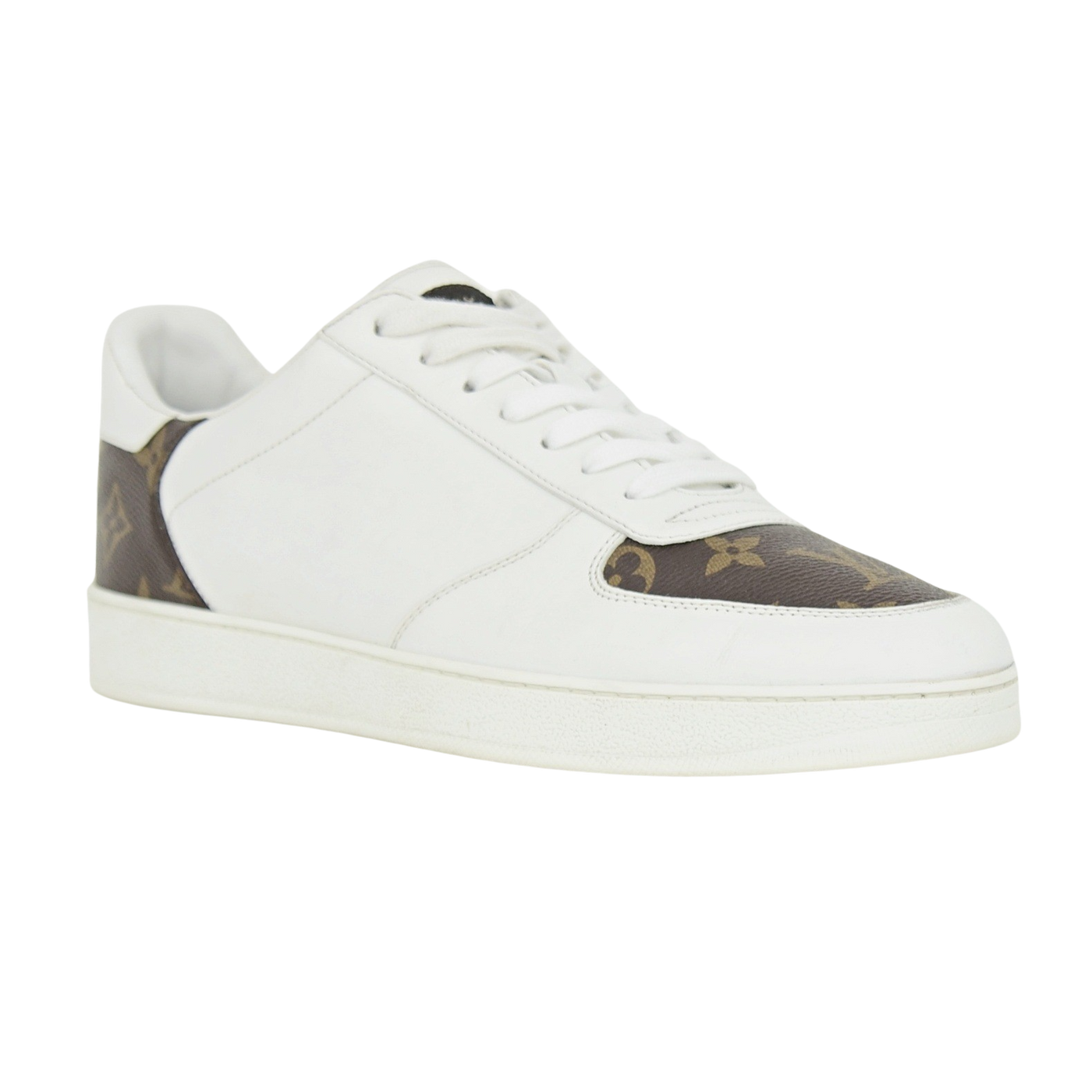 LOUIS VUITTON RIVOLI | WHITE & BROWN | SIZE 7