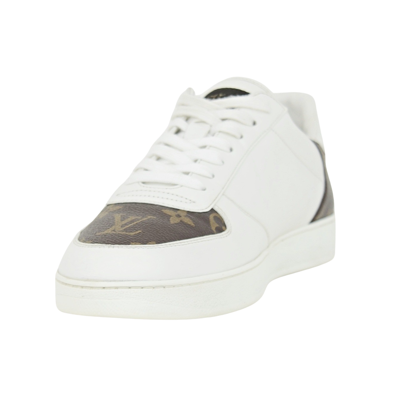 LOUIS VUITTON RIVOLI | WHITE & BROWN | SIZE 7