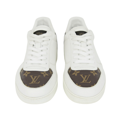 LOUIS VUITTON RIVOLI | WHITE & BROWN | SIZE 7